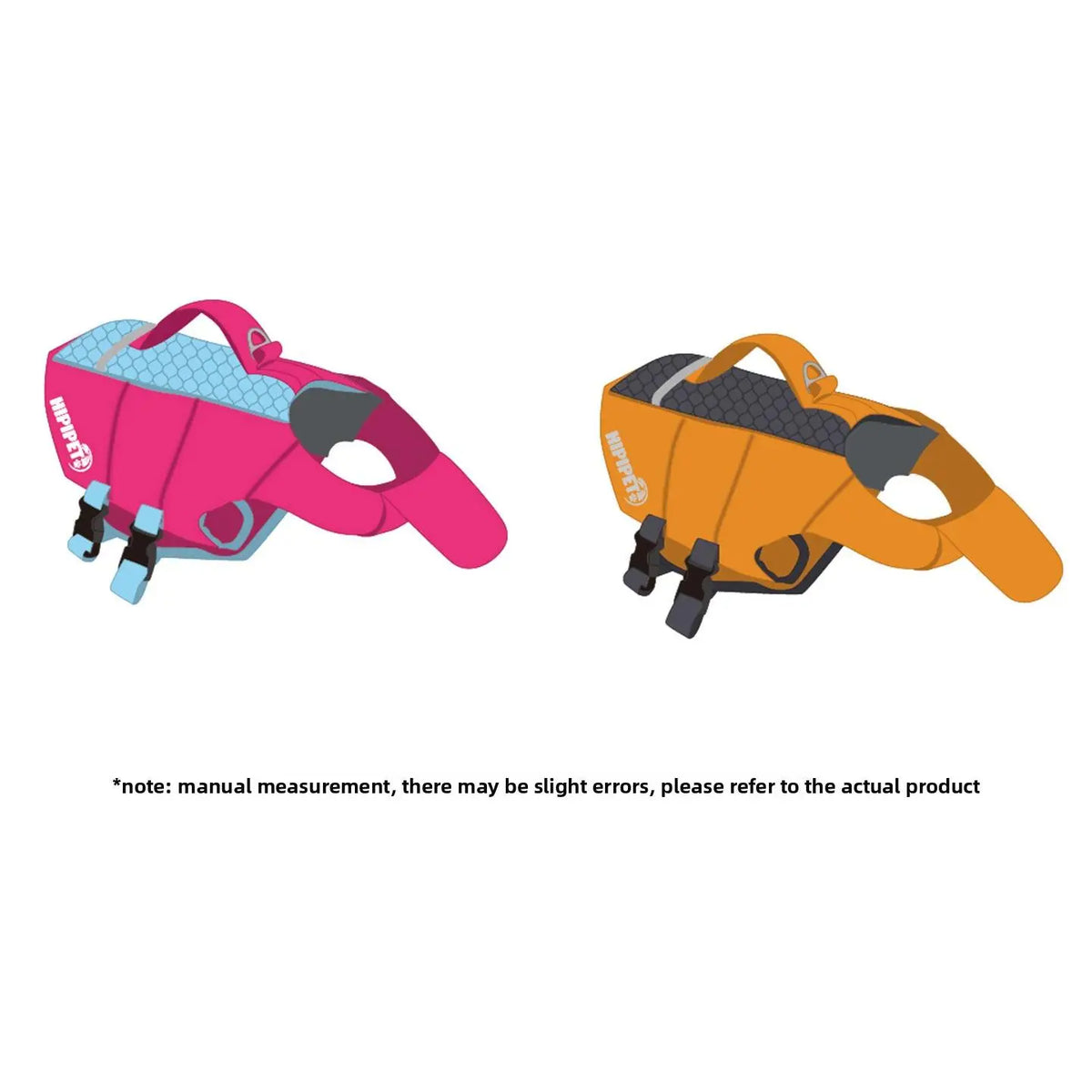 Dog Life Jacket - Pet High-Visibility Gear with Bright Contrast Colors, Ripstop Quick-Dry Fabric, Head Support, Enhances Visibility Water Safety Lifesaver for Pool, Lake Activities