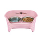 Neater Feeder Express for Cats - MESS PROOF PET BOWLS with Raised Walls & Elevated Design for Improved Digestion - Easy to Clean & Top-Rack Dishwasher Safe - Made in the USA